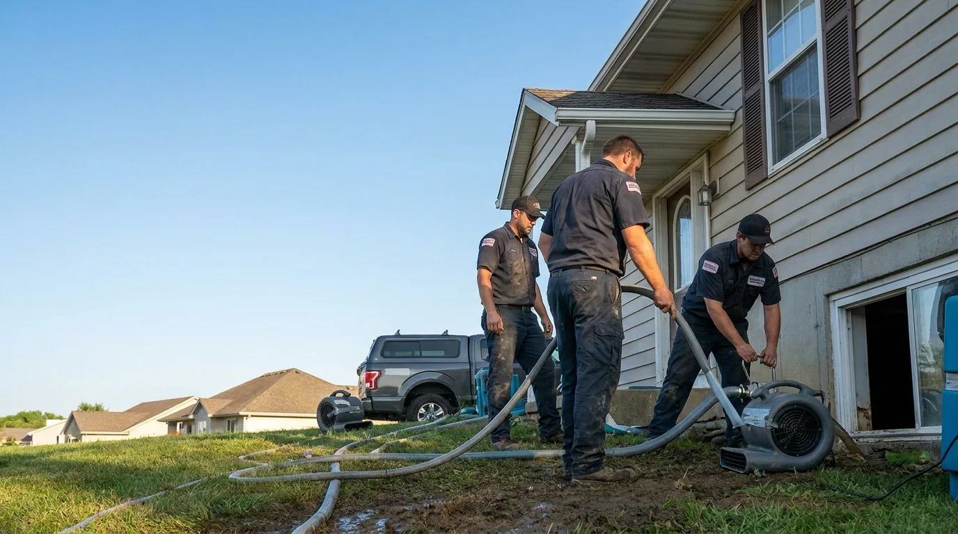 Water Removal in Garrison, TX near me